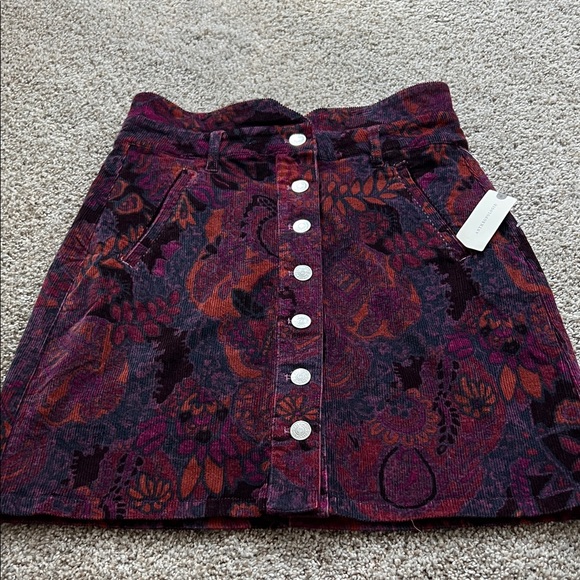 Anthropologie Dresses & Skirts - Anthropologie corduroy Mini Skirt Pilcro NWT Size 4